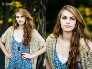 arboretum senior portraits