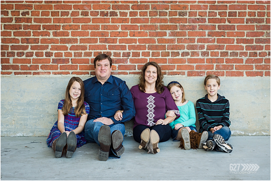 downtown raleigh family portraits