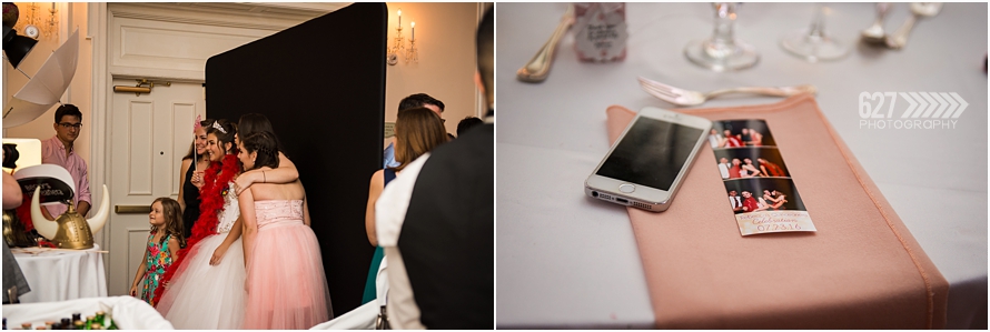 photo booth at quinceanera
