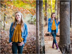 fall senior portraits