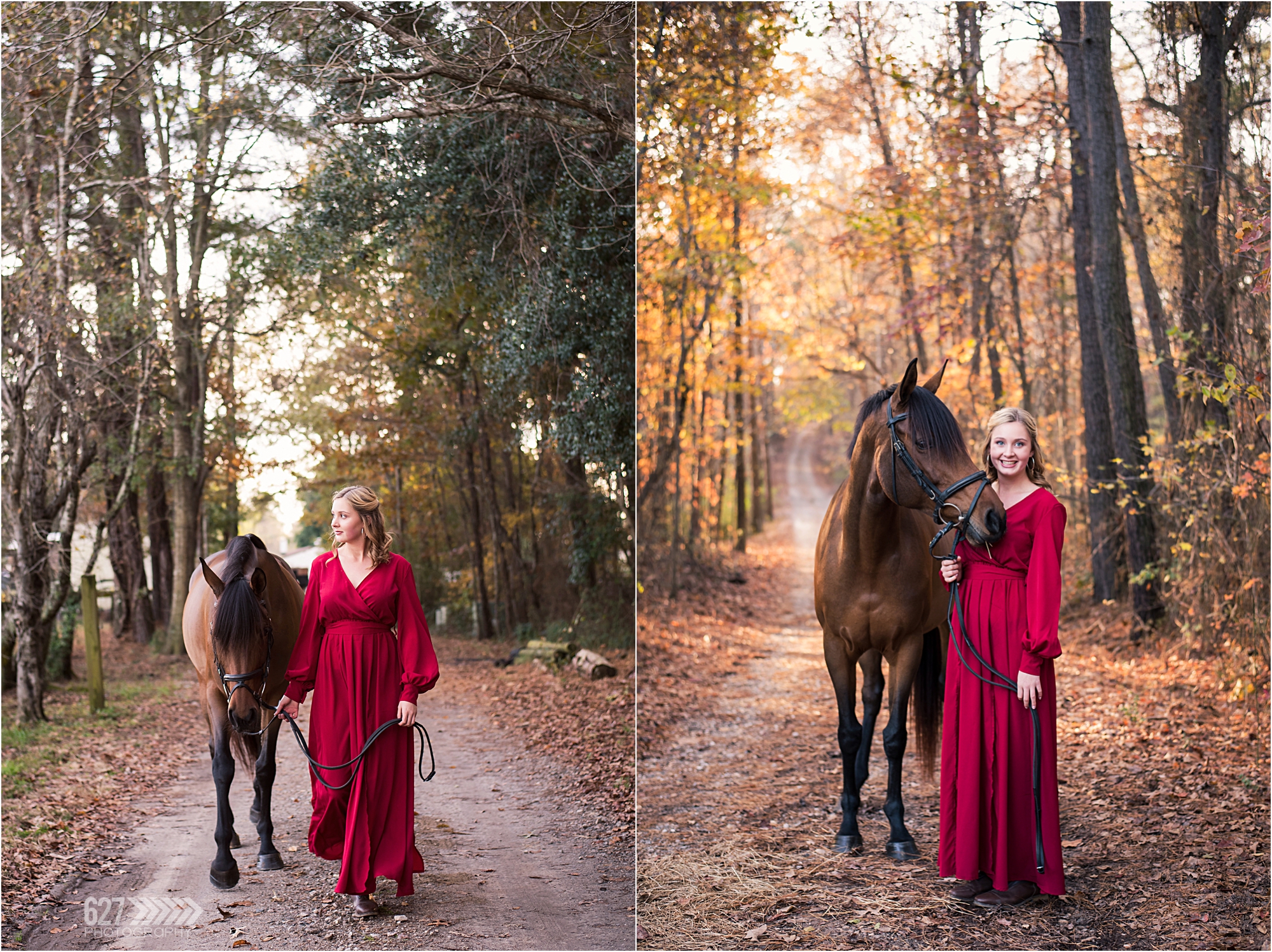 Senior Pictures Girl with her horse