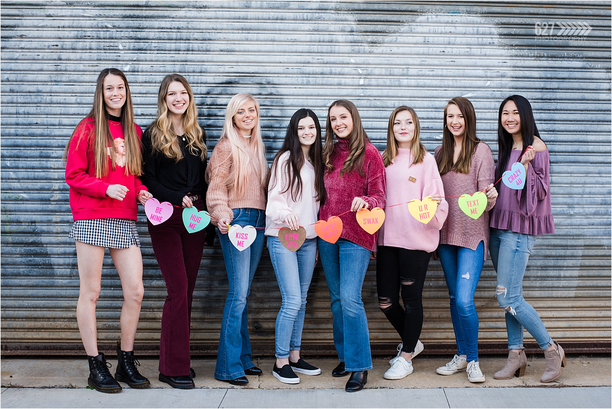 Senior Model Team Valentines Galentines Theme