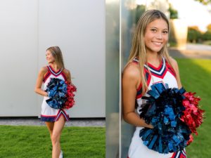 apex friendship senior portraits cheerleader uniform