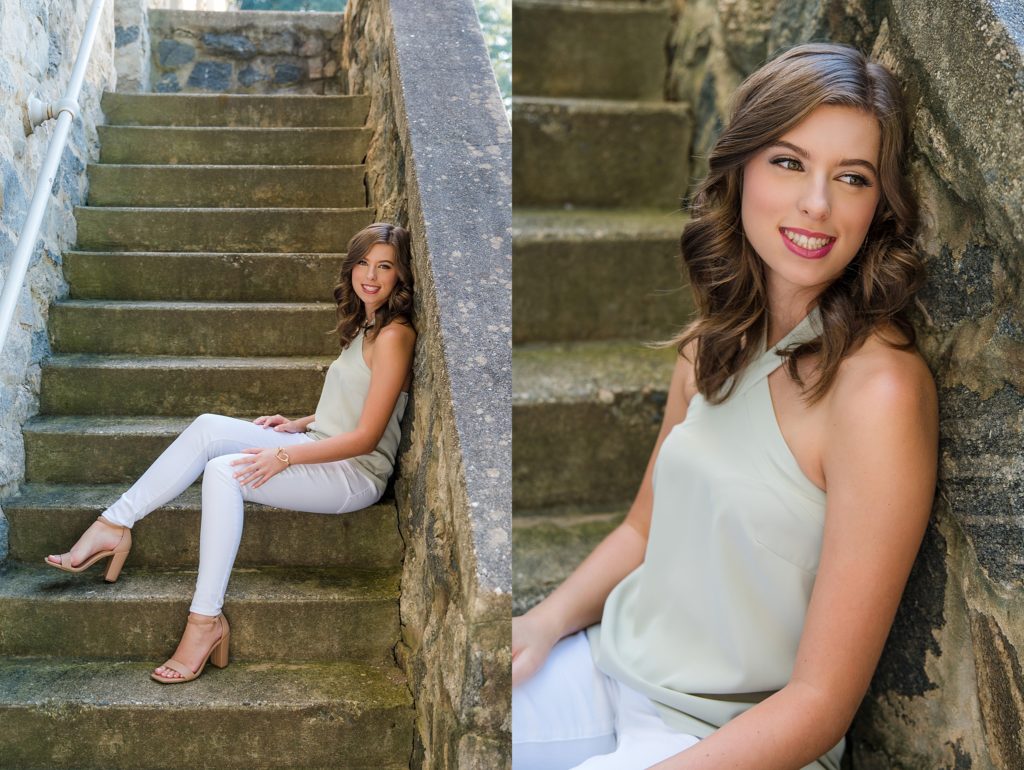 Stairs Senior Pictures