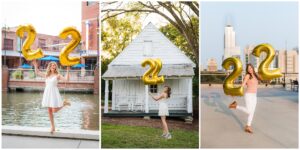 Number Balloons at your senior session