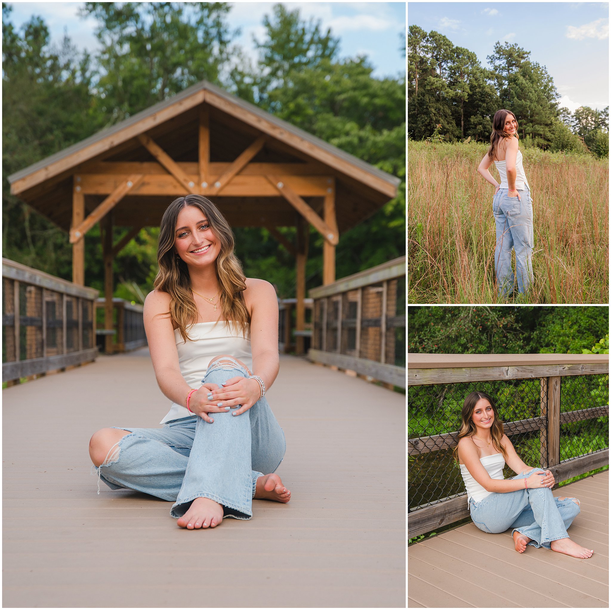 Historic Yates Mill senior photos Raleigh North Carolina