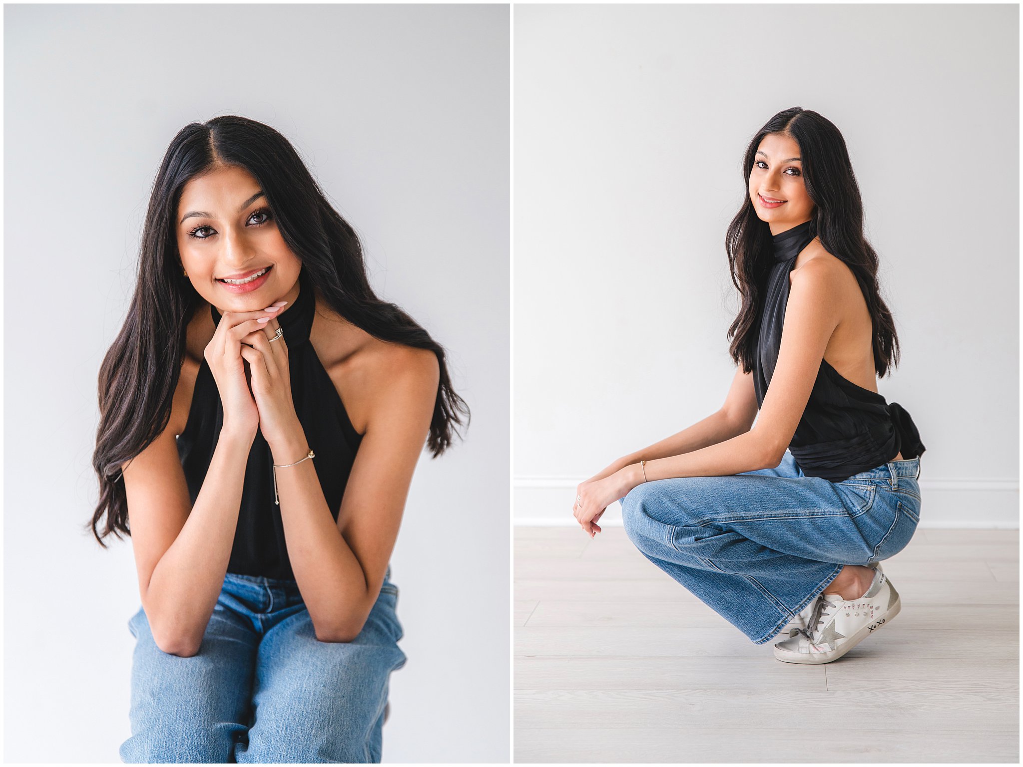 Senior photo session with multiple locations in Apex and Raleigh NC