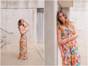 Senior girl portraits at WRAL Azalea Gardens in Raleigh NC