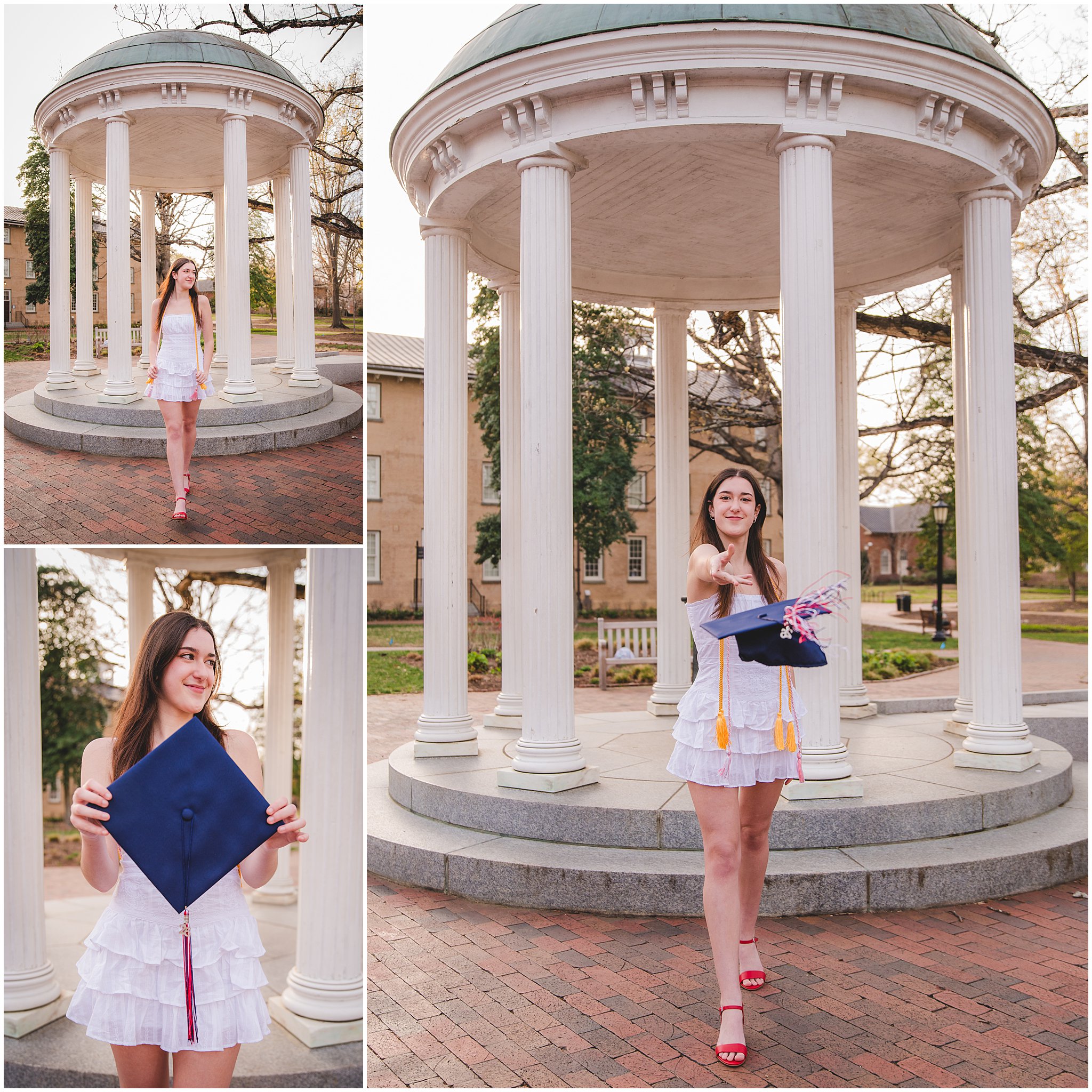 UNC Chapel Hill college commitment photos featuring future Tar Heel Kara
