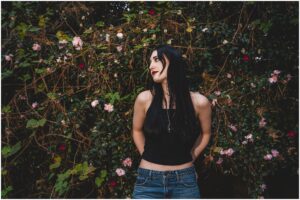 High school senior portaits in Fred Fletcher Park