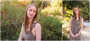 Senior girl portrait session at Lake Crabtree in Raleigh, North Carolina
