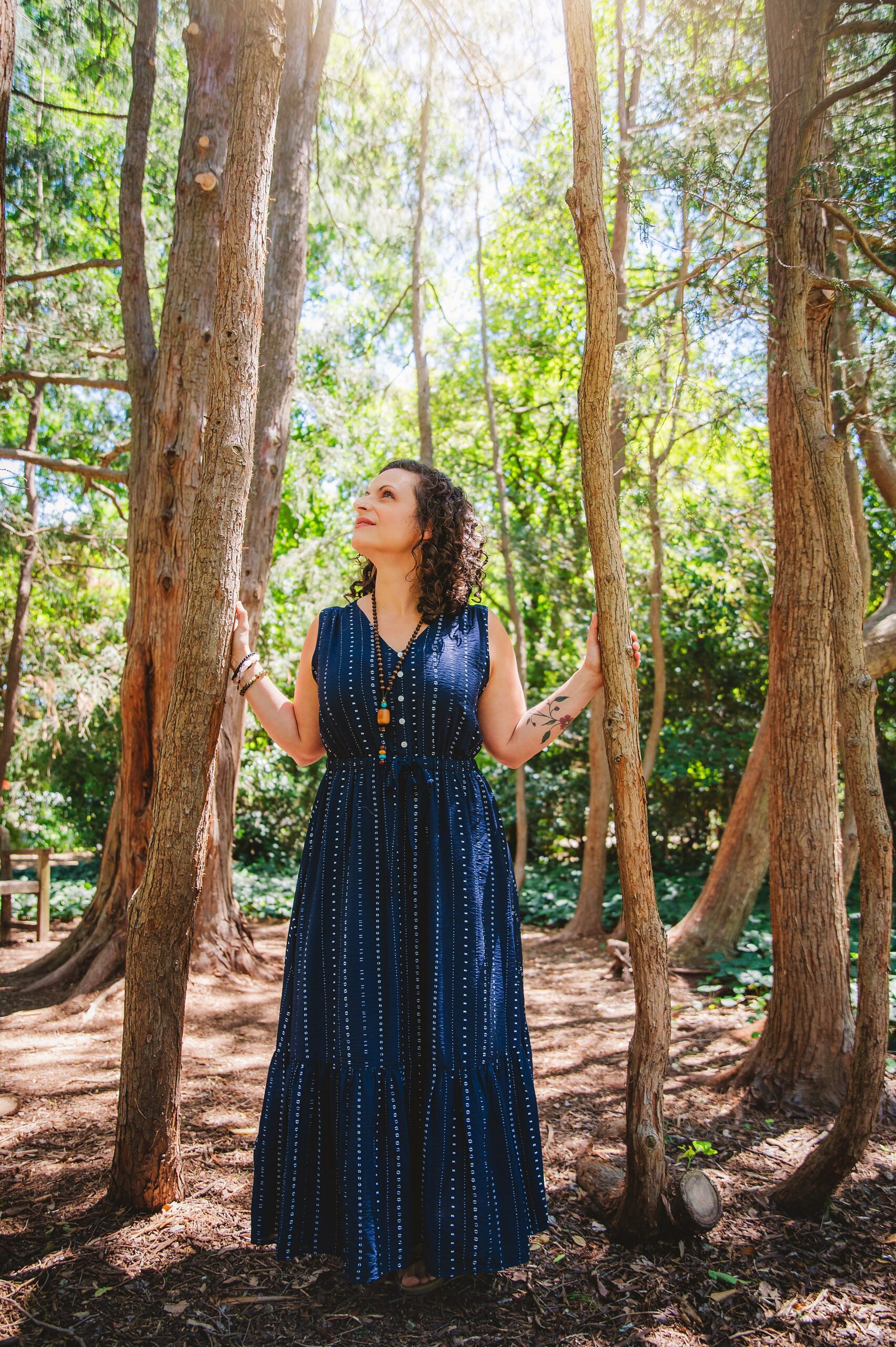 jc-raulston arboretum branding session therapist among the tall trees