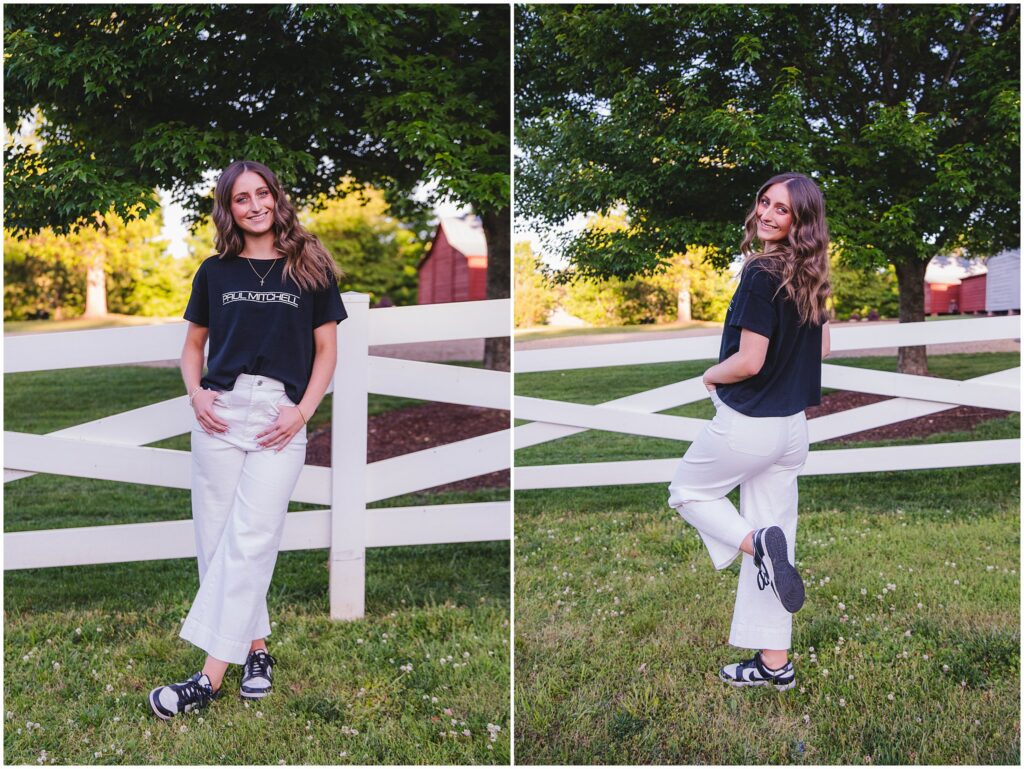 627 Photography Senior Model Team wearing college T-shirts