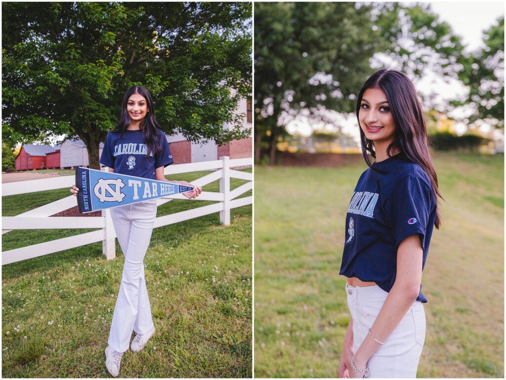 627 Photography Senior Model Team wearing college T-shirts