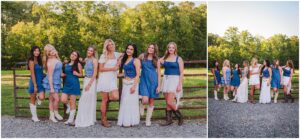 Senior Model Team wearing denim and white at a private property in New Hill, NC